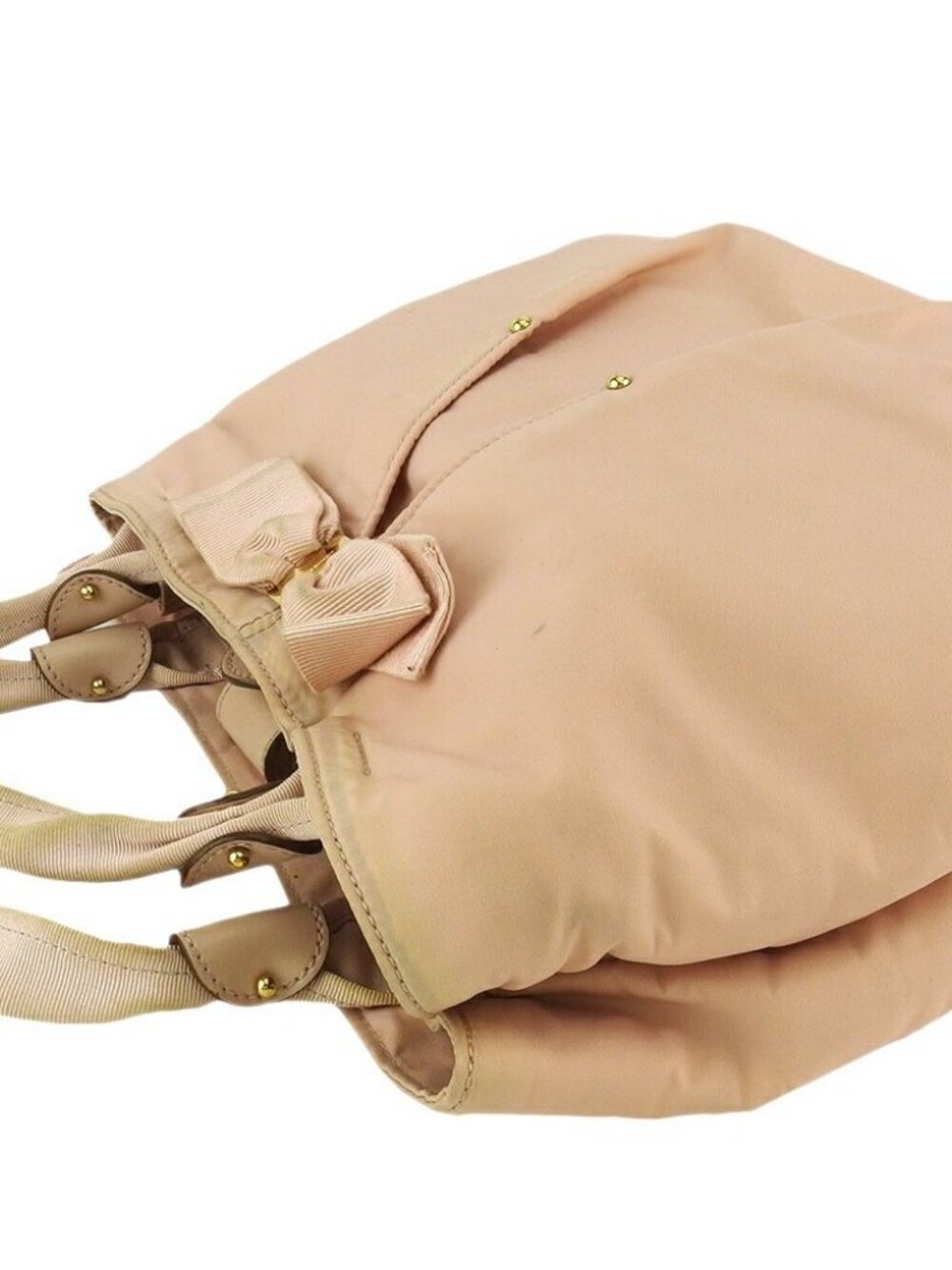Salvatore Ferragamo Tote Bag Pink gold Women Authentic secondhand